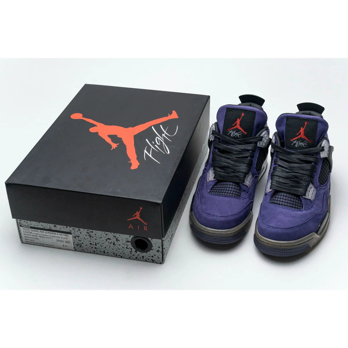 Travis Scott x Air Jordan 4 Retro Purple