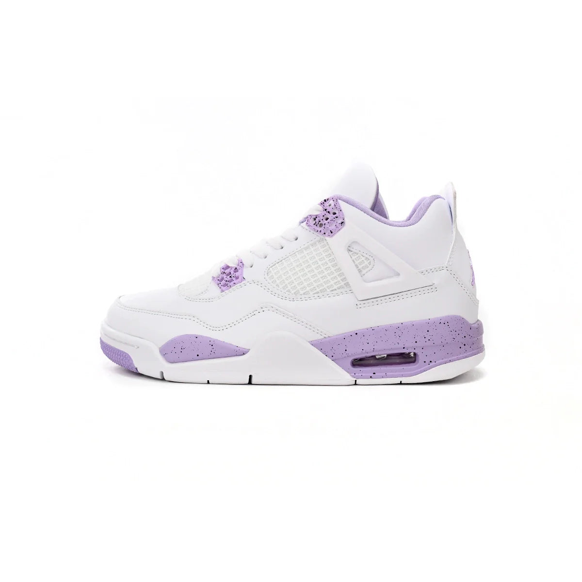 Air Jordan 4 Retro White Purple