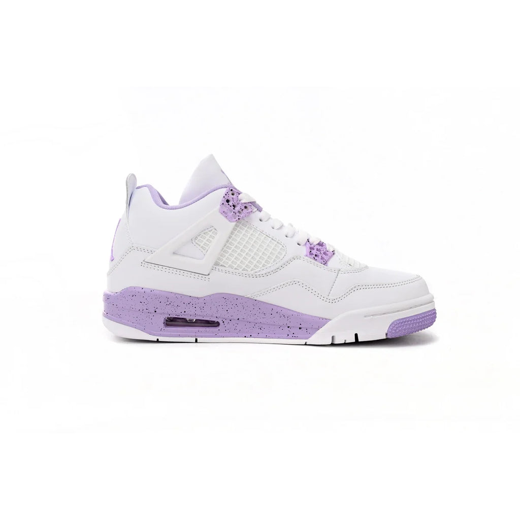 Air Jordan 4 Retro White Purple