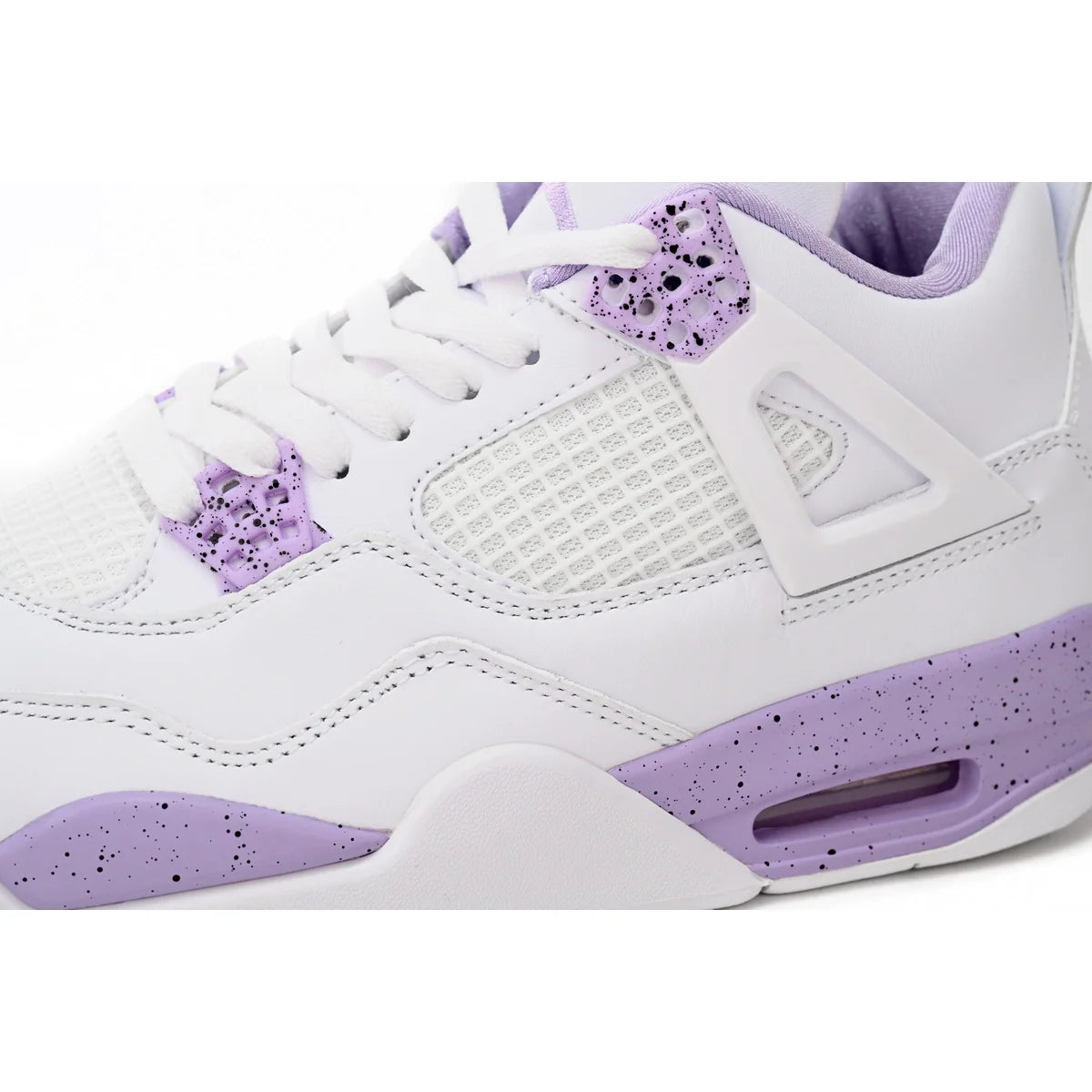 Air Jordan 4 Retro White Purple