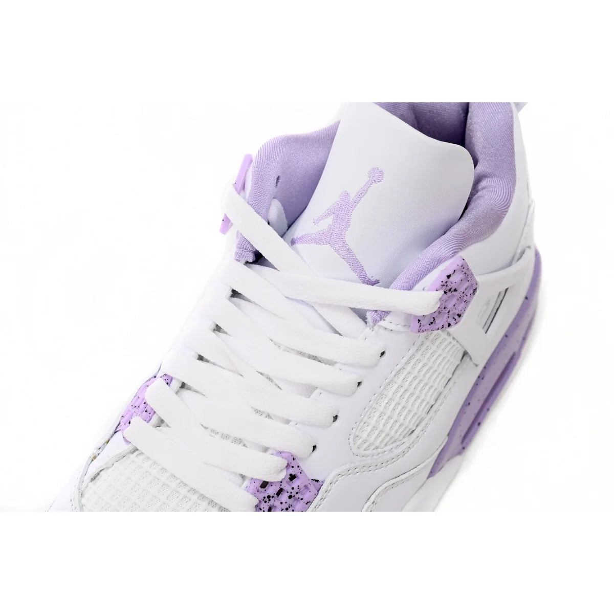 Air Jordan 4 Retro White Purple