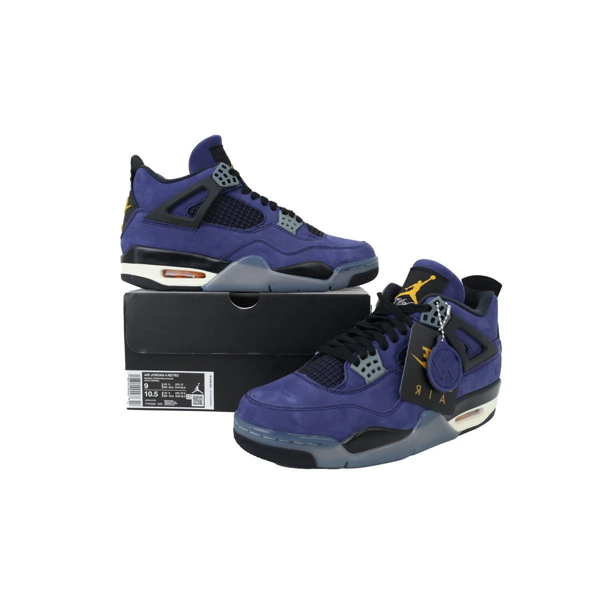 Air Jordan 4 Retro Lakers Purple