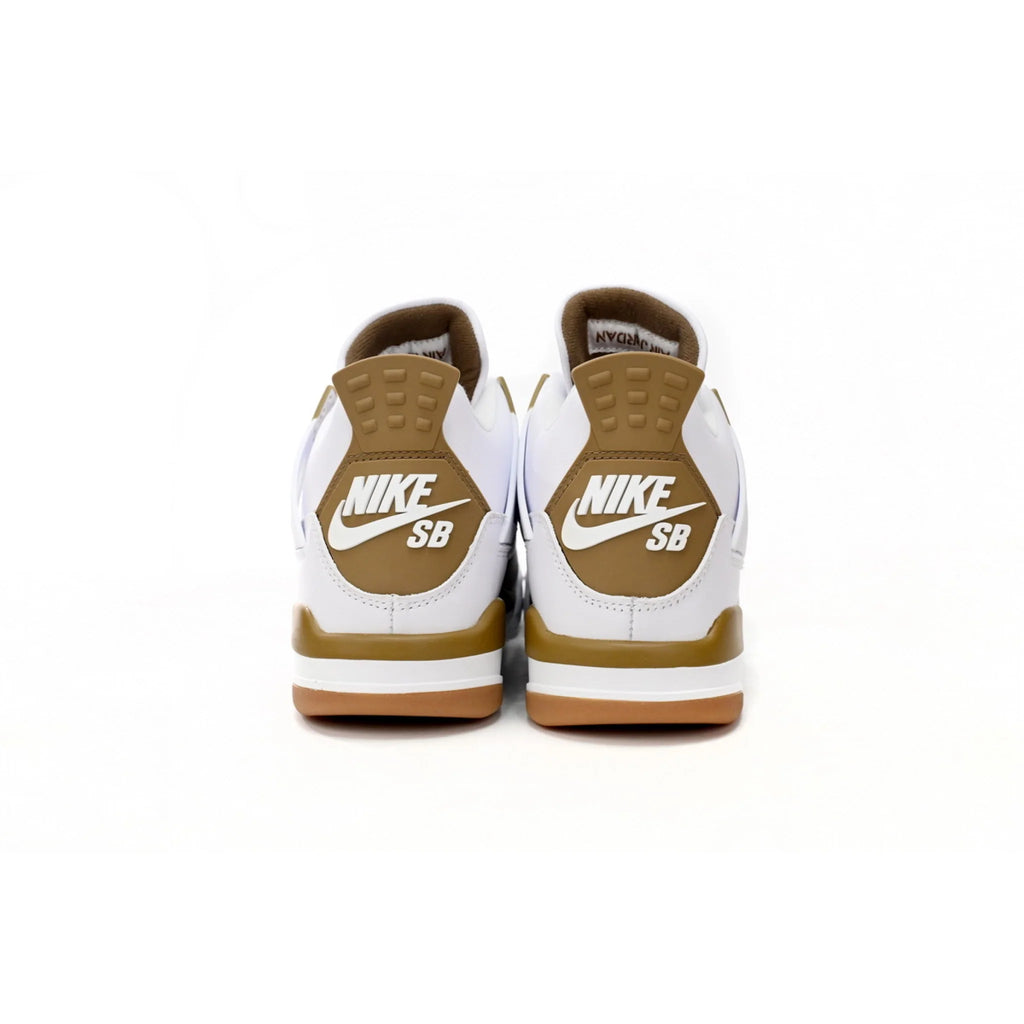 Nike SB x Air Jordan 4 White Brown