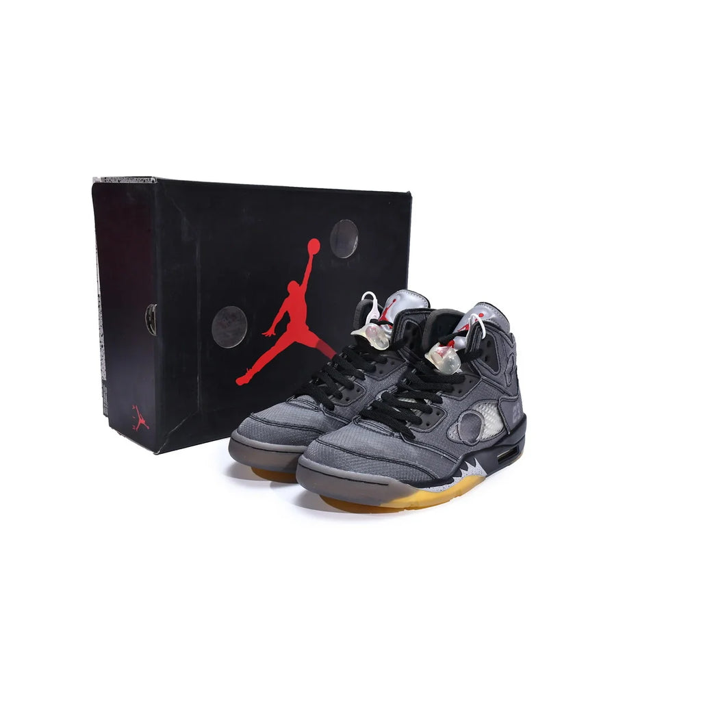 OFF-WHITE x Air Jordan 5 Retro Muslin