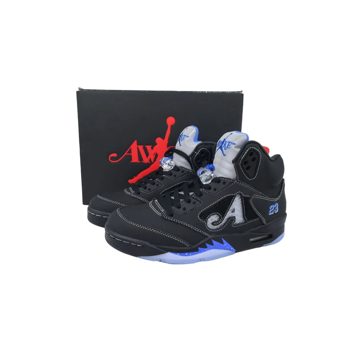 Awake NY x Air Jordan 5 Retro 'Black Racer Blue'