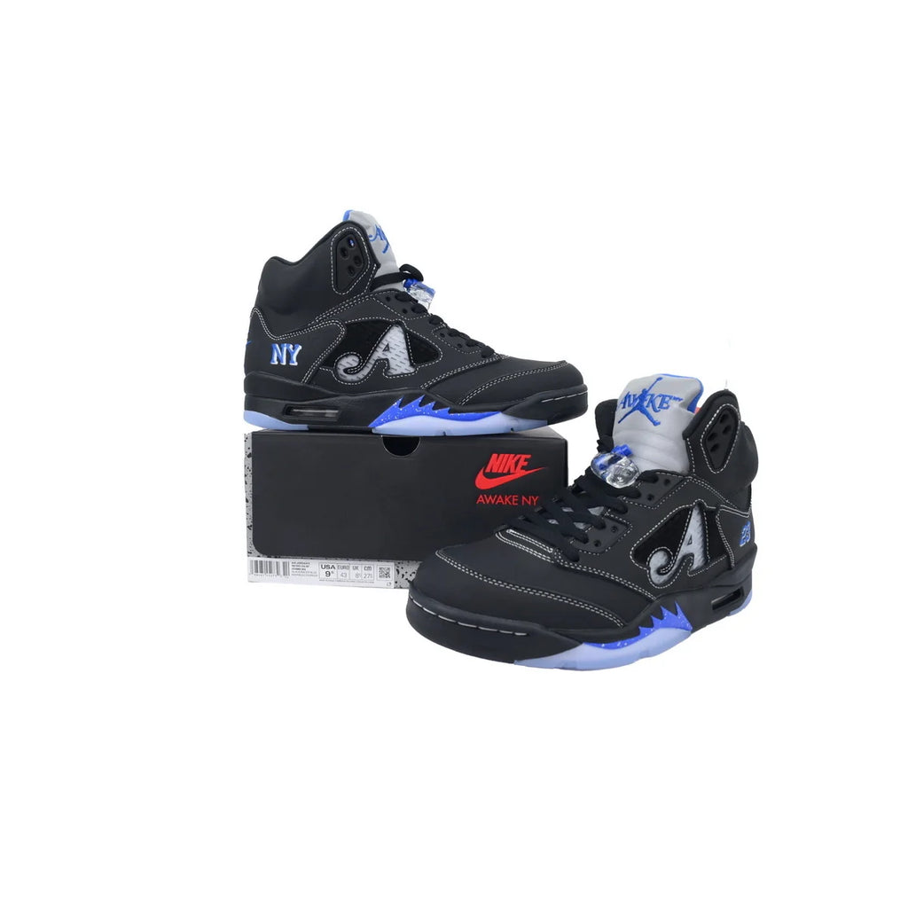 Awake NY x Air Jordan 5 Retro 'Black Racer Blue'