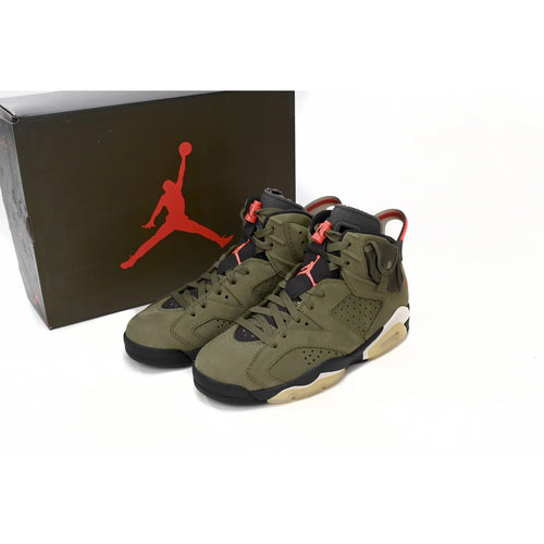 Air Jordan 6 Olive Green