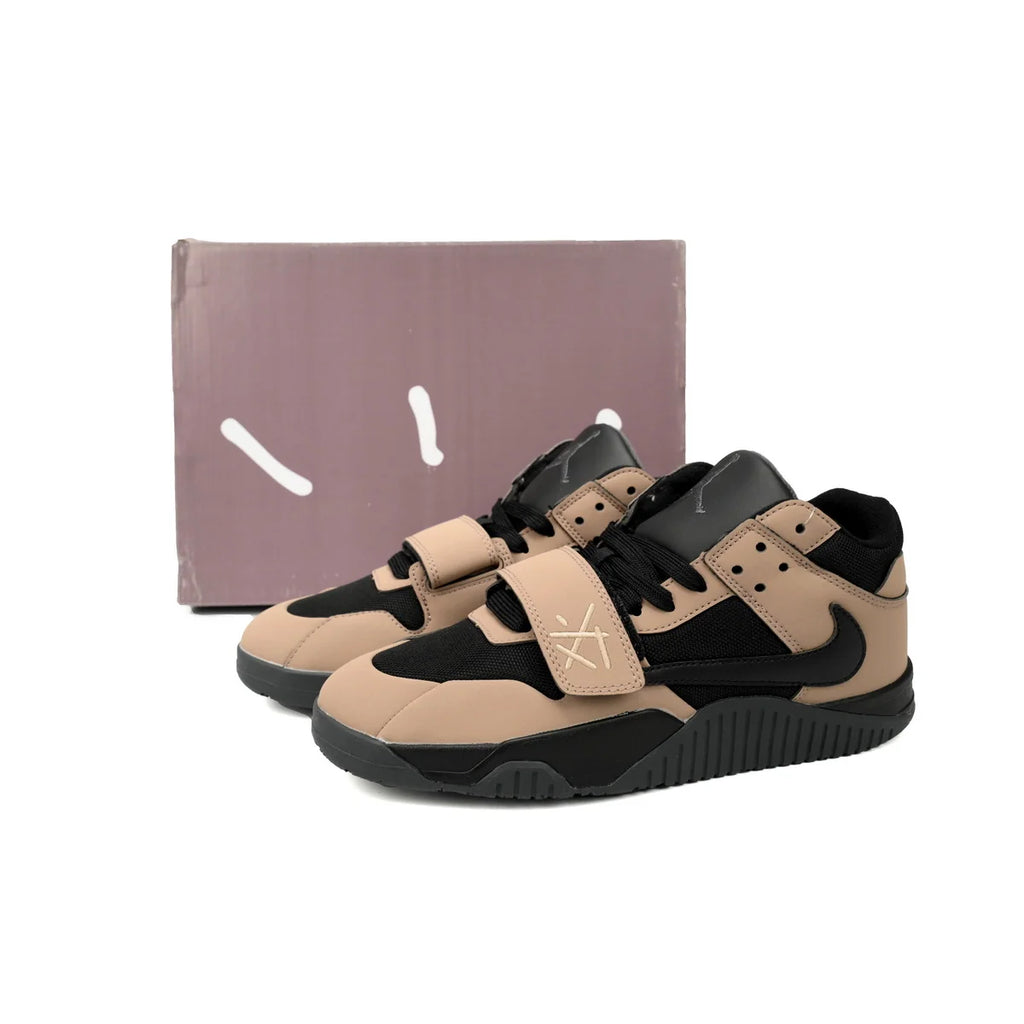 Travis Scott x Air Jordan Cut The Check Brown Black