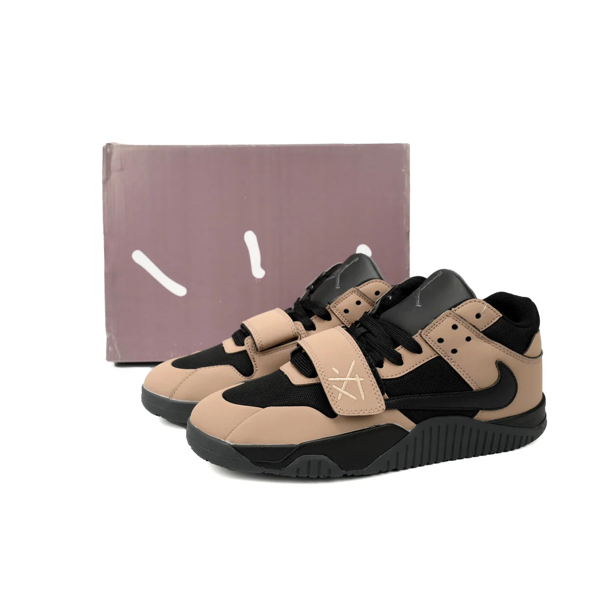 Travis Scott x Air Jordan Cut The Check Brown Black