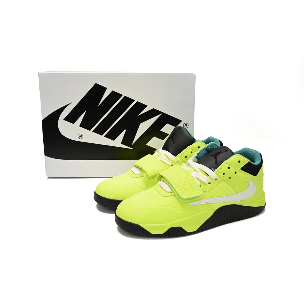 Travis Scott x Jordan Cut The Check Nice Kicks Fluorescent Green