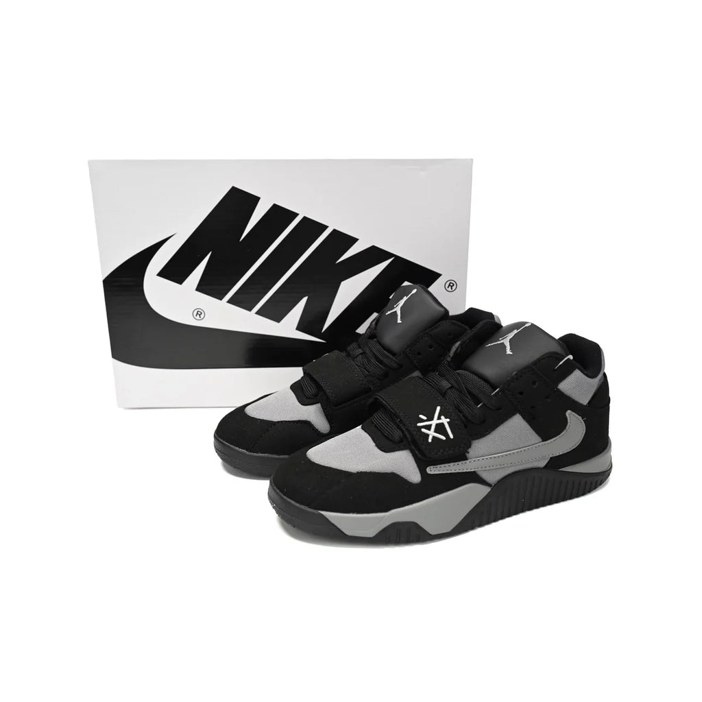 Travis Scott x Jordan Cut The Check Nice Kicks Black Charcoal