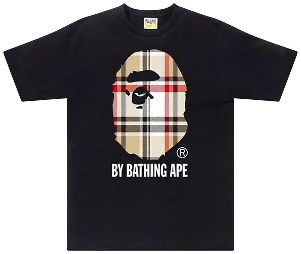 BAPE CHECK BY BATHING APE TEE MENS