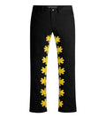Lost Shdws Denim Pant Black/Yellow