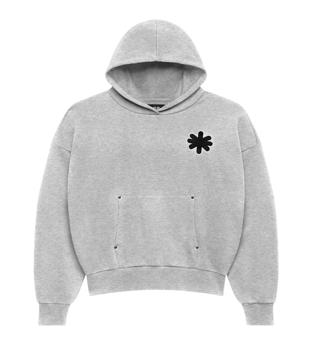 Lost Shdws OG Sun Logo Hoodie Heather Grey