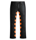 Lost Shdws Wax Pant Black/Orange