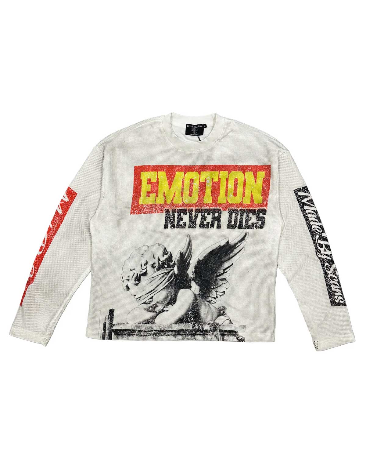 Mixed Emotions Emotion Dreams L/S Tee White