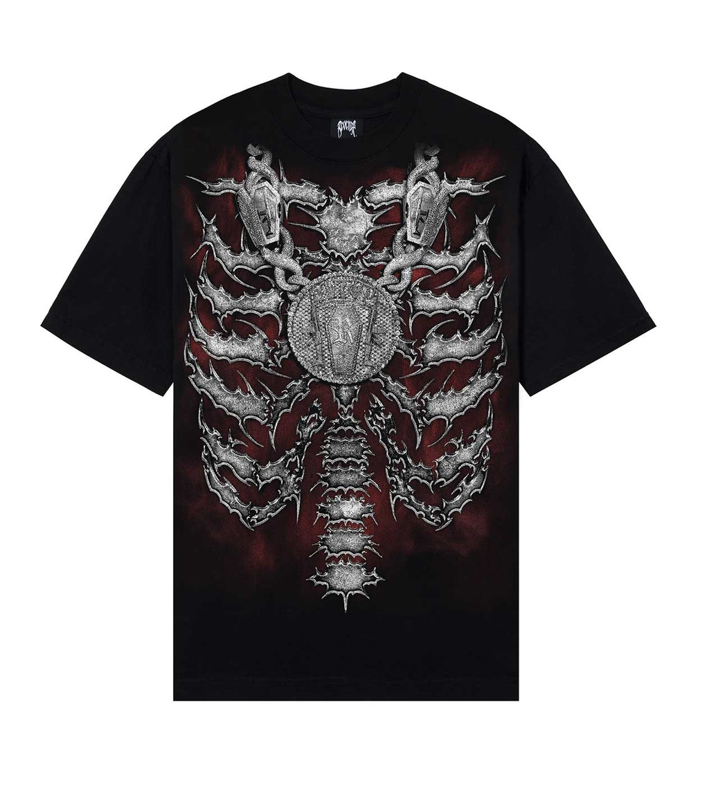Revenge 38 Ribcage Tee Black