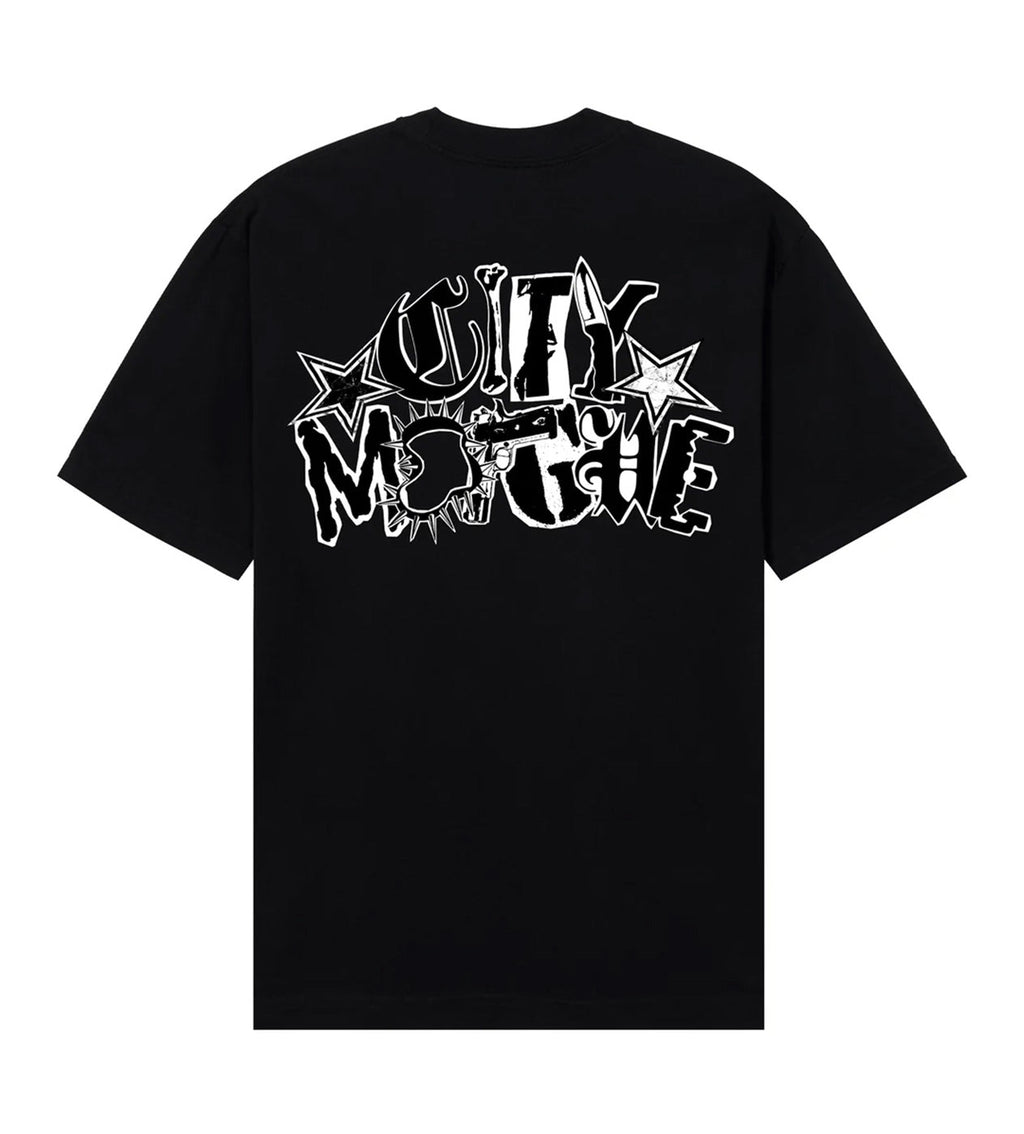 Revenge Arch Logo Claw Tee Black/White