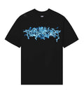 Revenge BLUE LIGHTNING ANARCHY TEE BLACK