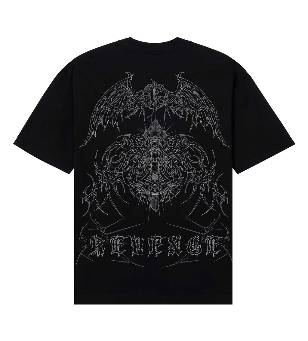 Revenge Cruciform Tee Black