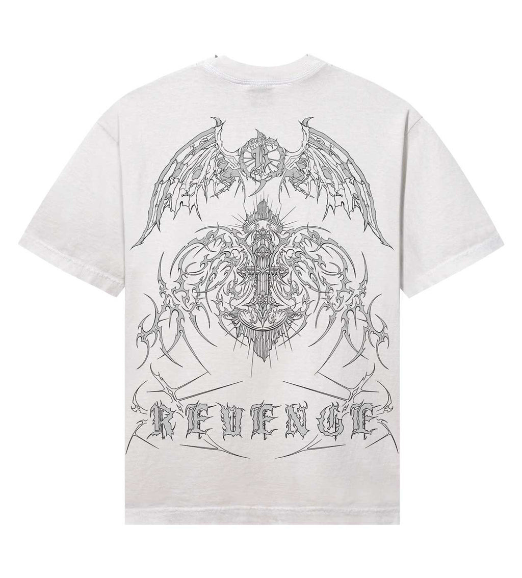 Revenge Cruciform Tee Cement