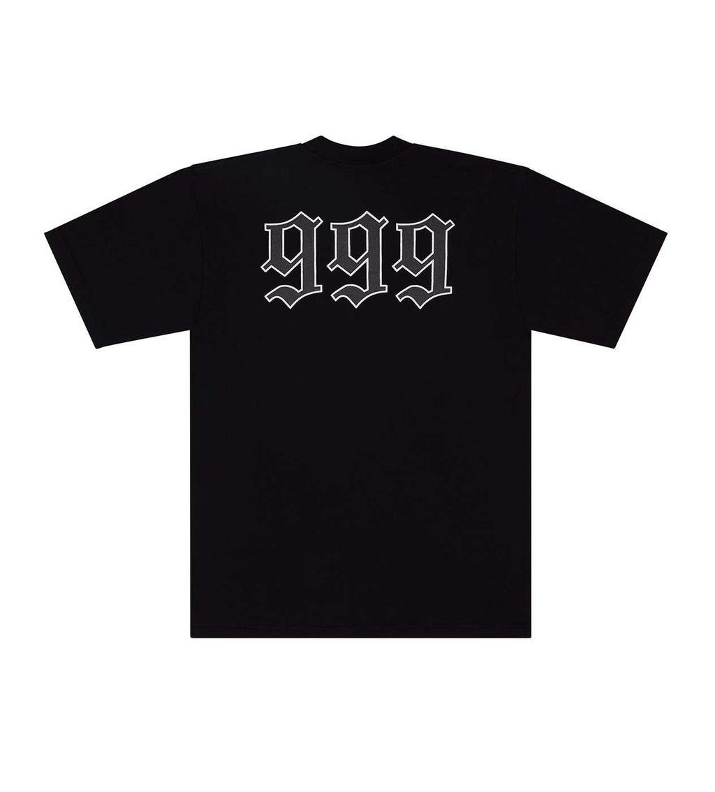 Revenge Graphite Portrait Tee Black