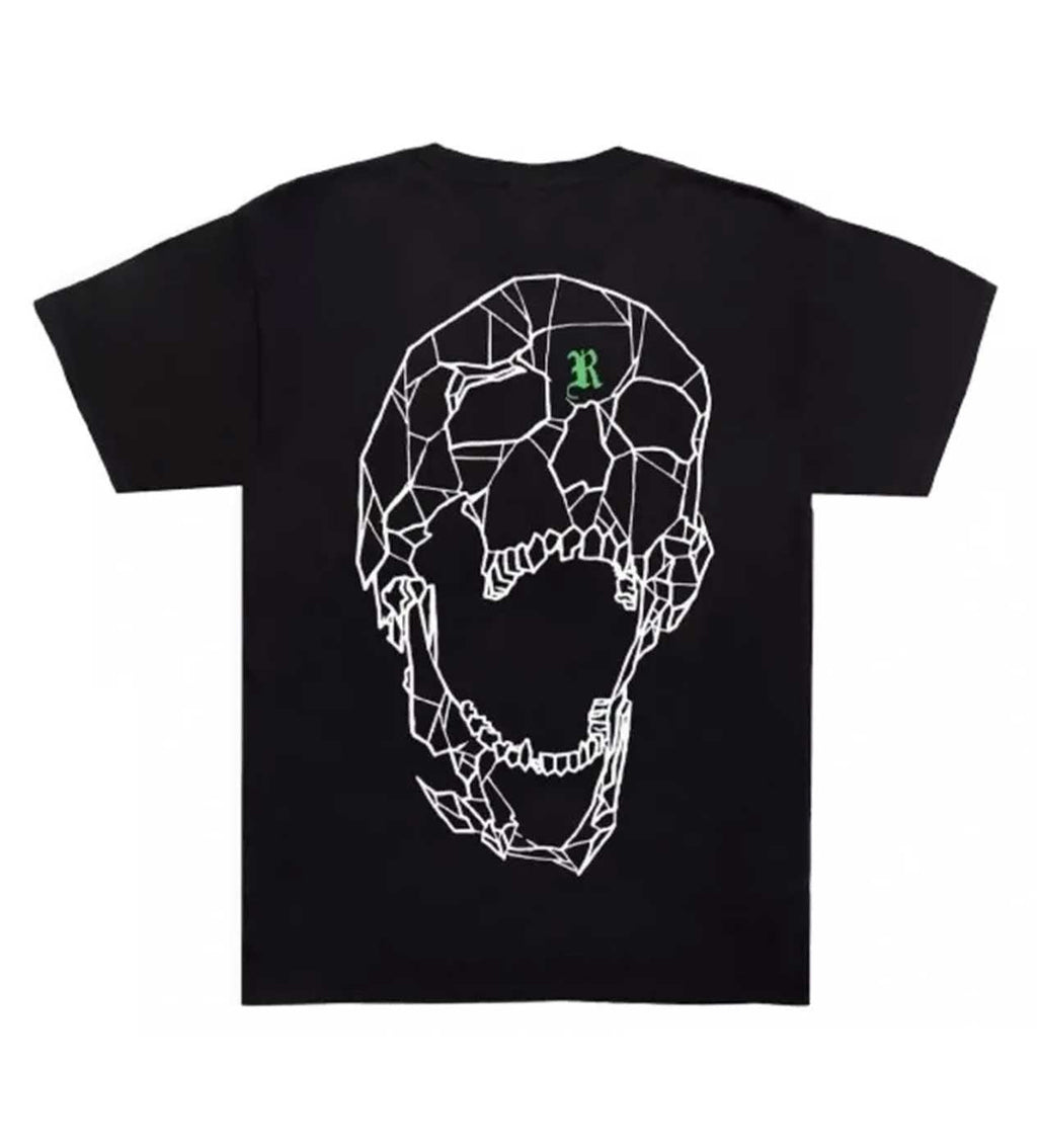 Revenge Green Spider Arch Tee Black