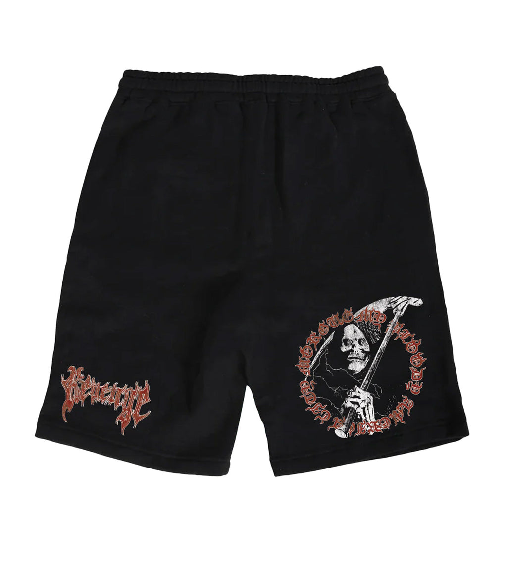 Revenge Grim Reaper Shorts Black/Red