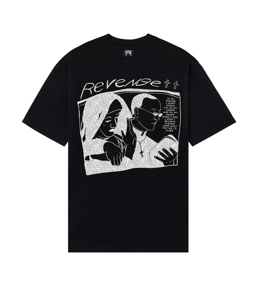 Revenge Heaven Sent Tee Black