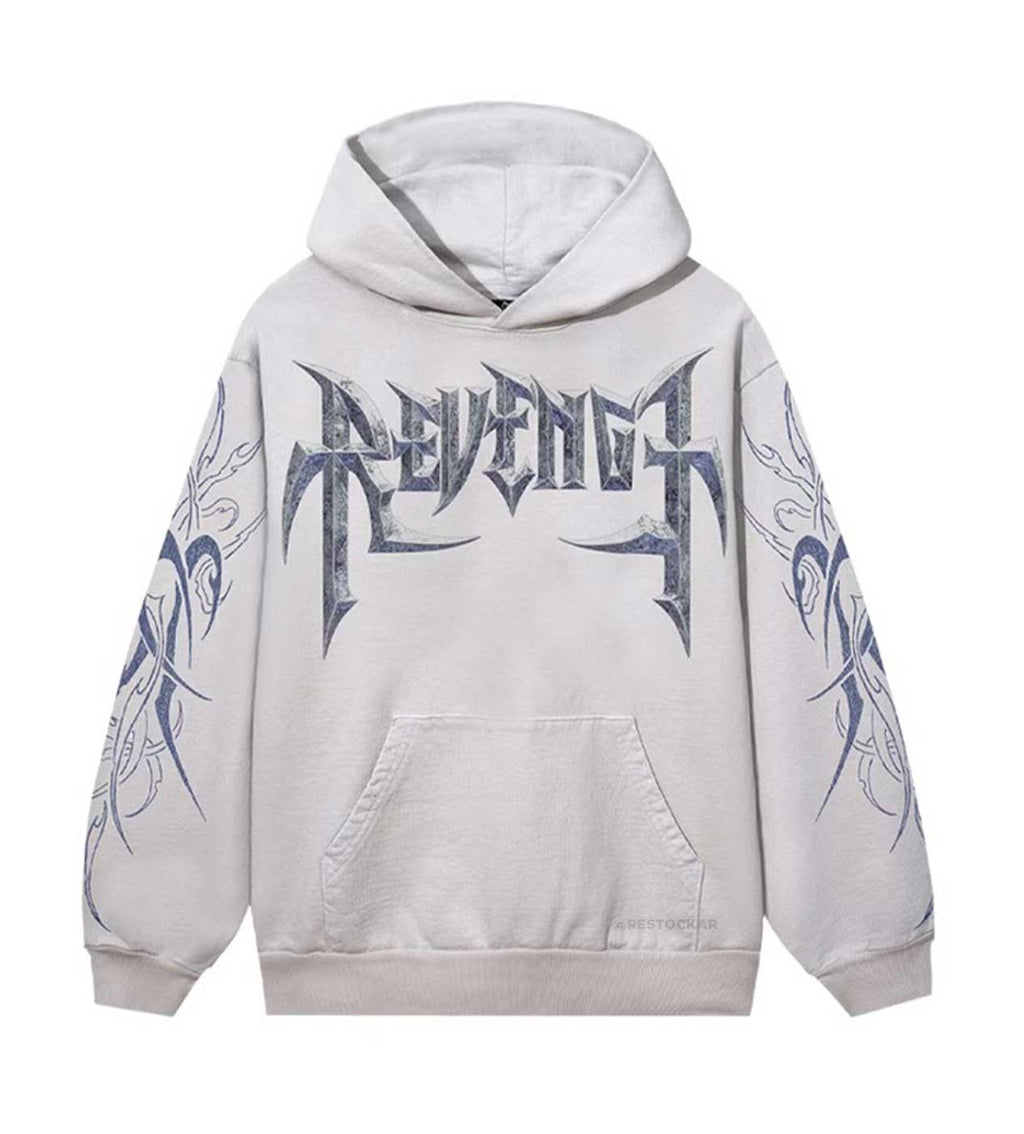 Revenge Shibuya Hoodie Cement