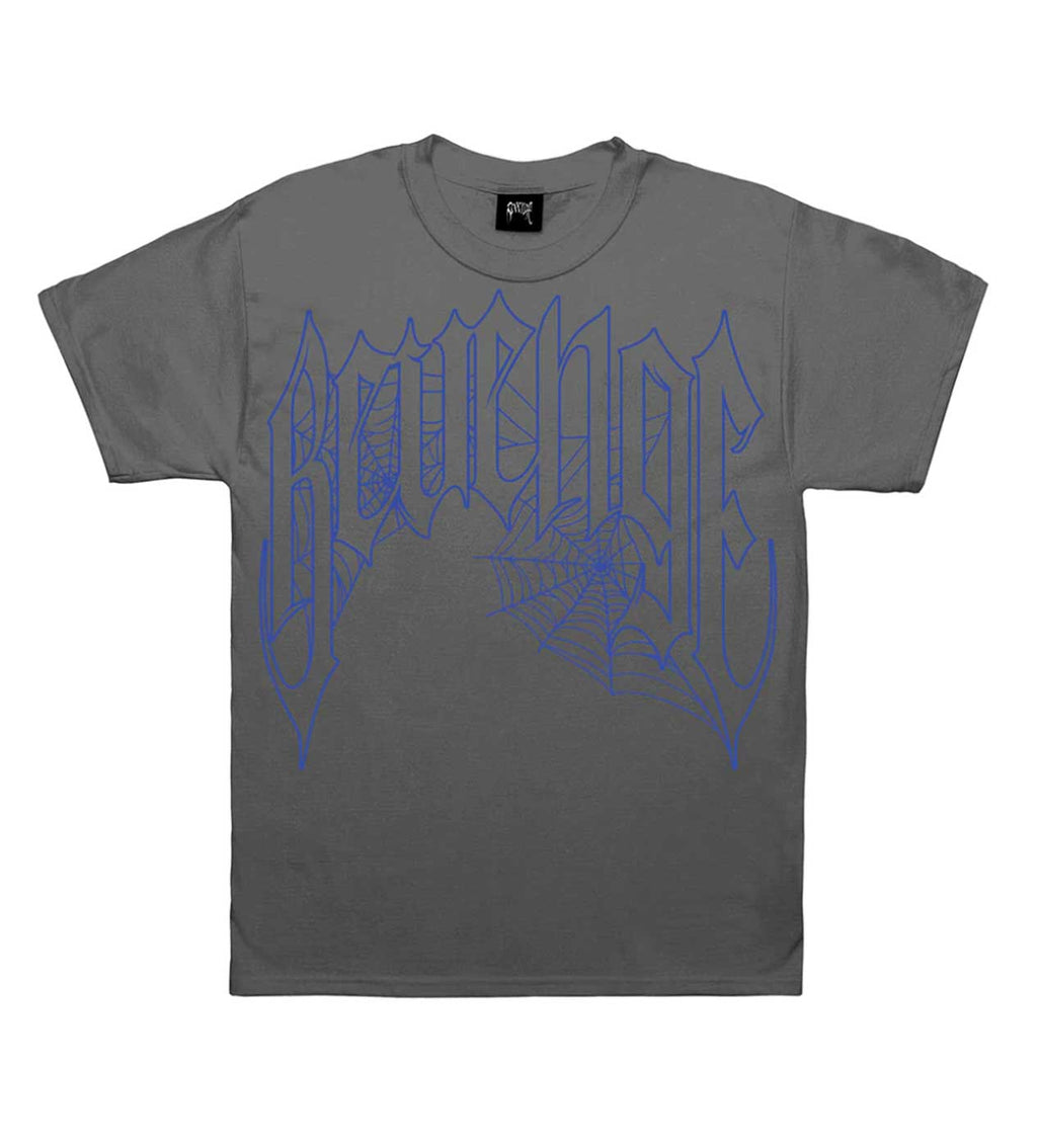 Revenge Web Cross Tee Vintage Black