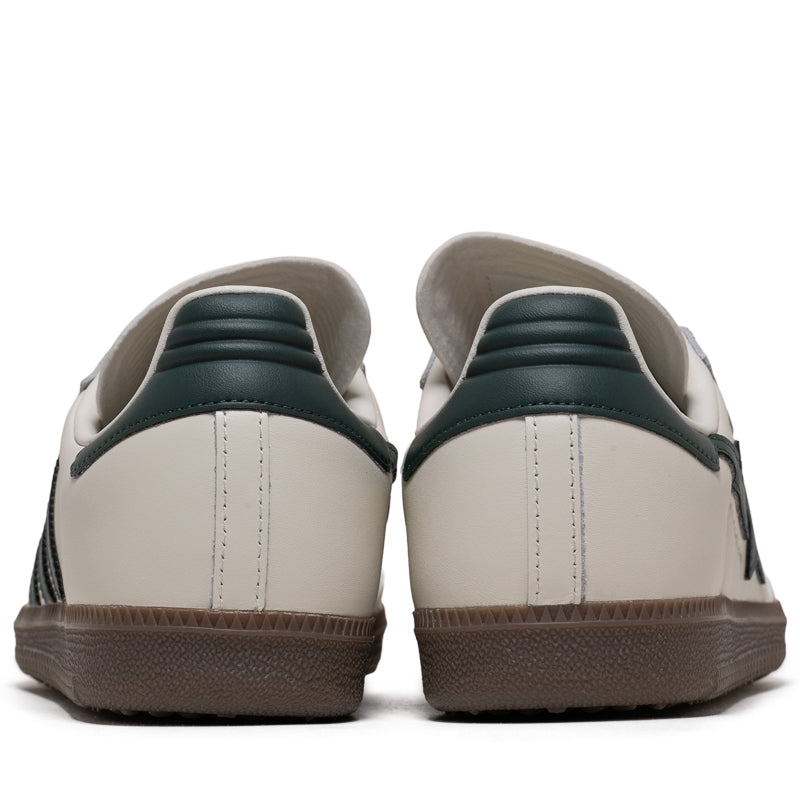 A Bathing Ape x Adidas Samba - Off White/Shadow Green