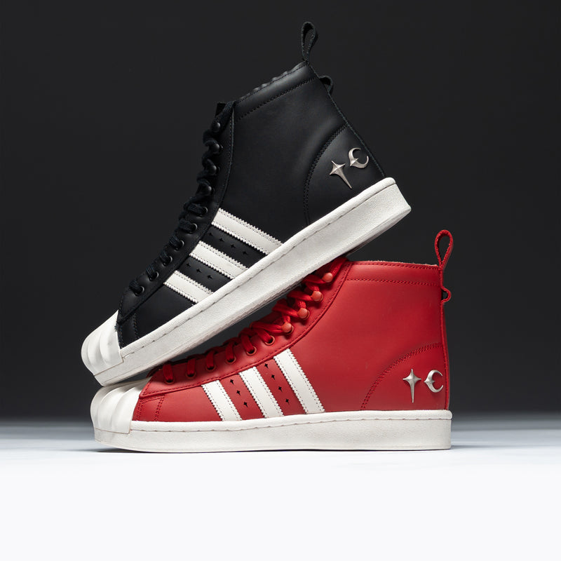 Thug Club x Adidas Superstar Boot Luxe - Core Black/Off White