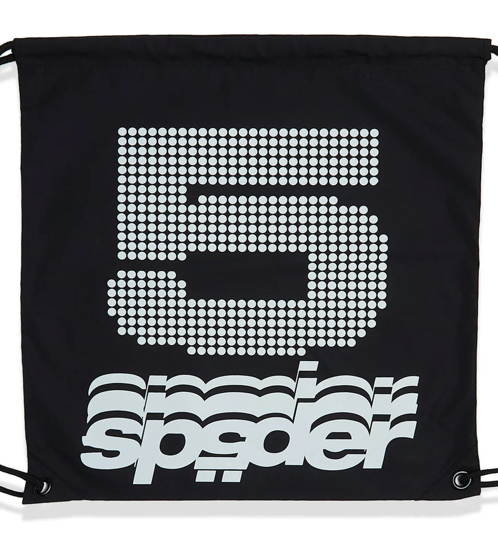 Sp5der Big 5 Cinch Bag Black