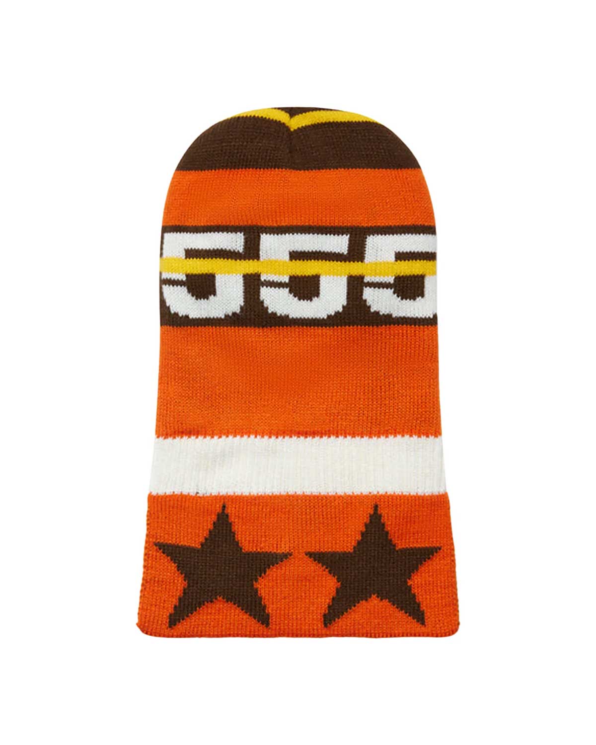 Sp5der Jacquard Knit Balaclava Orange