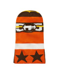 Sp5der Jacquard Knit Balaclava Orange