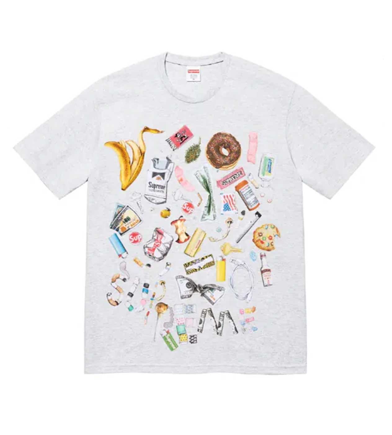 Supreme Aurel Tee Ash Grey