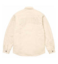 Supreme Faux Shearling Lined Work Shirt Natural