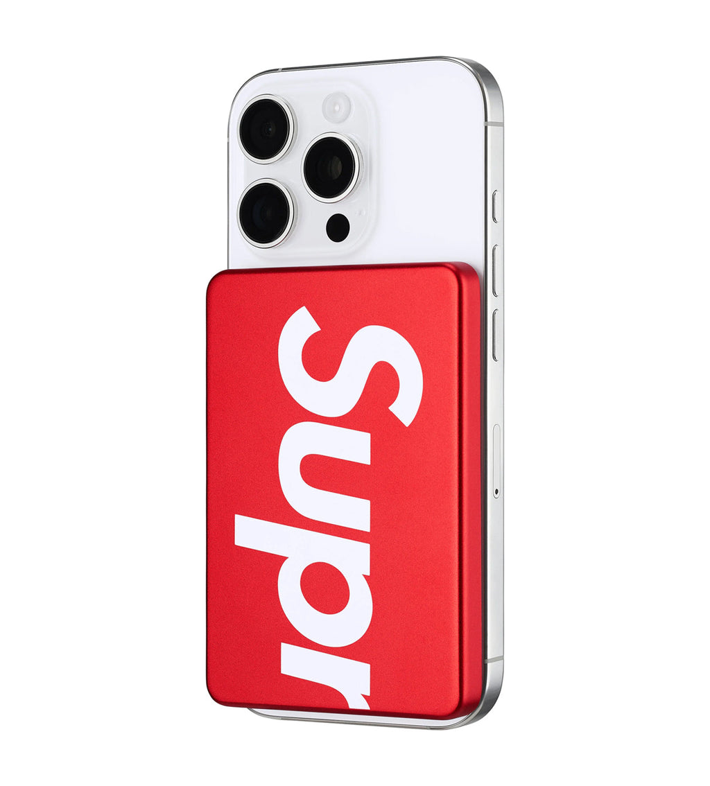 Supreme Mophie Qi2 Power Station Red