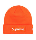 Supreme New Era Box Logo Beanie Orange