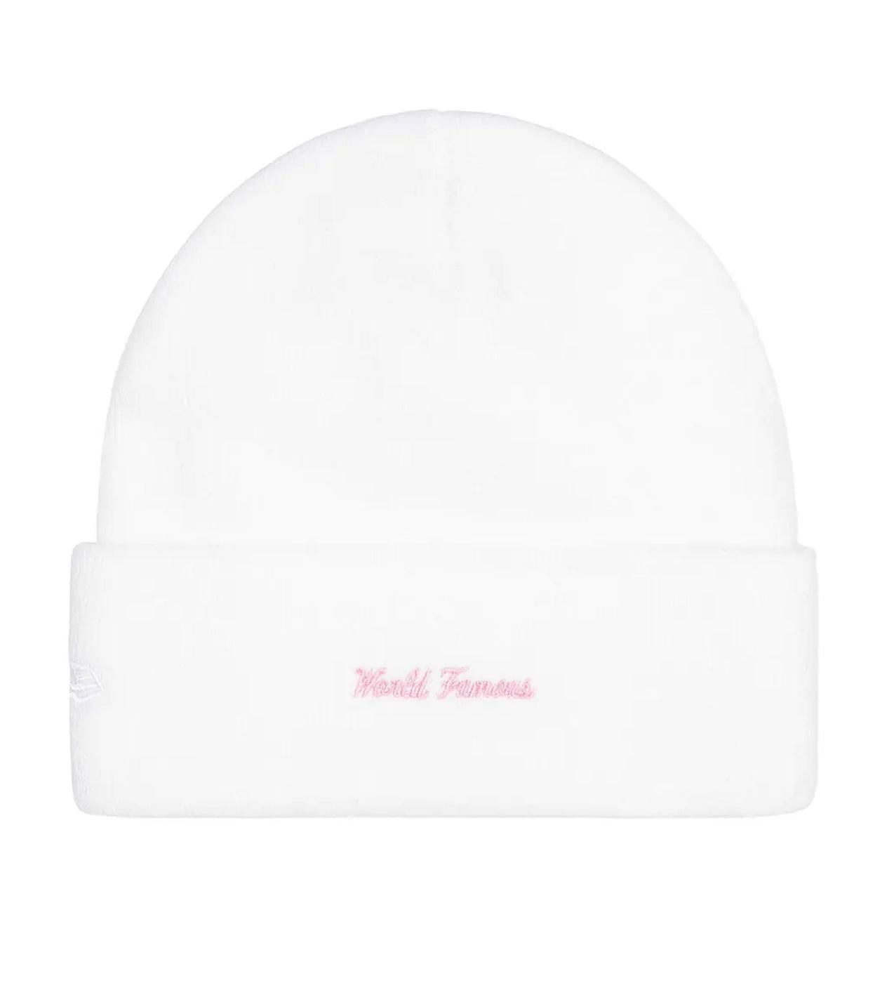 Supreme New Era Box Logo Beanie White/Pink