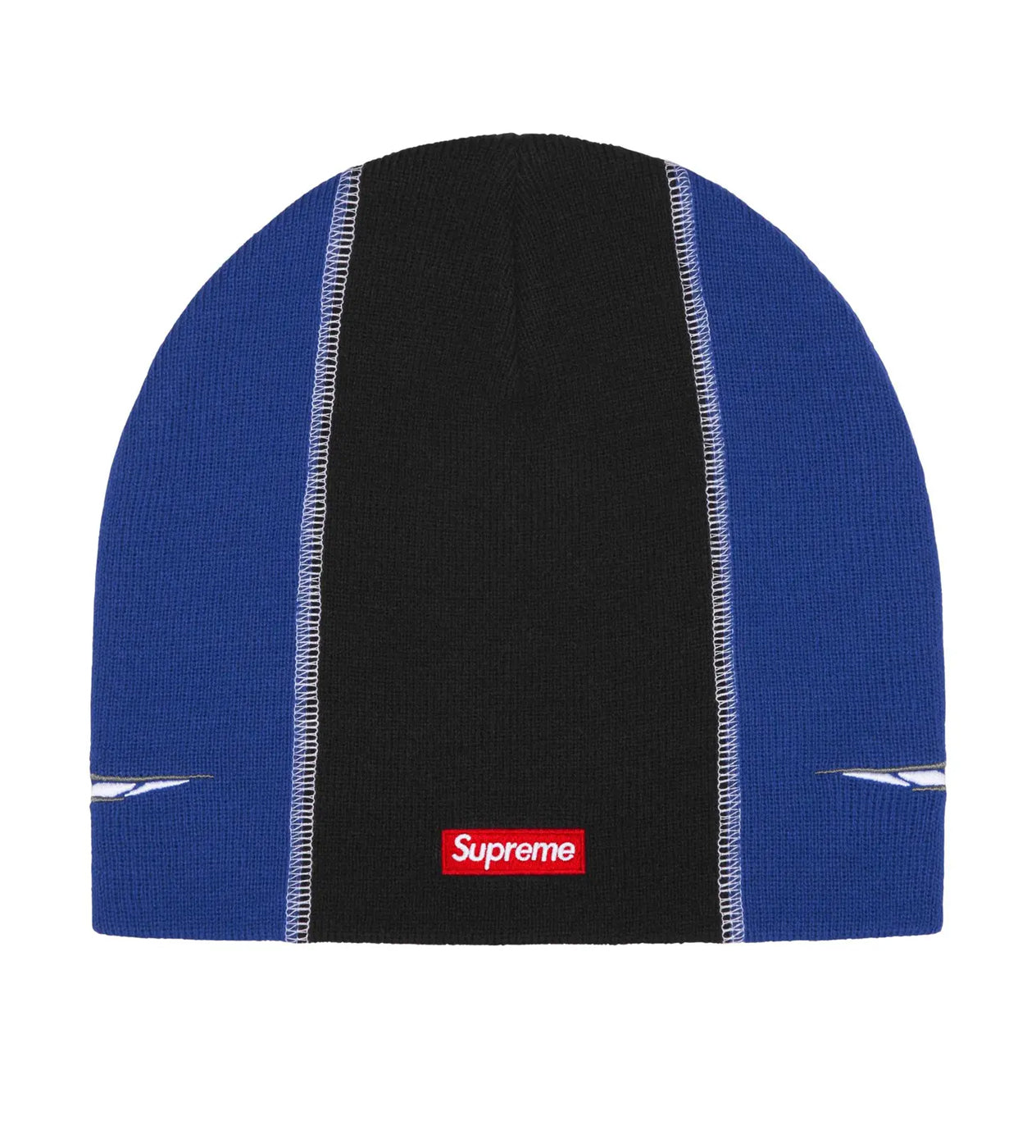 Supreme Racing Panel Beanie Navy/Black