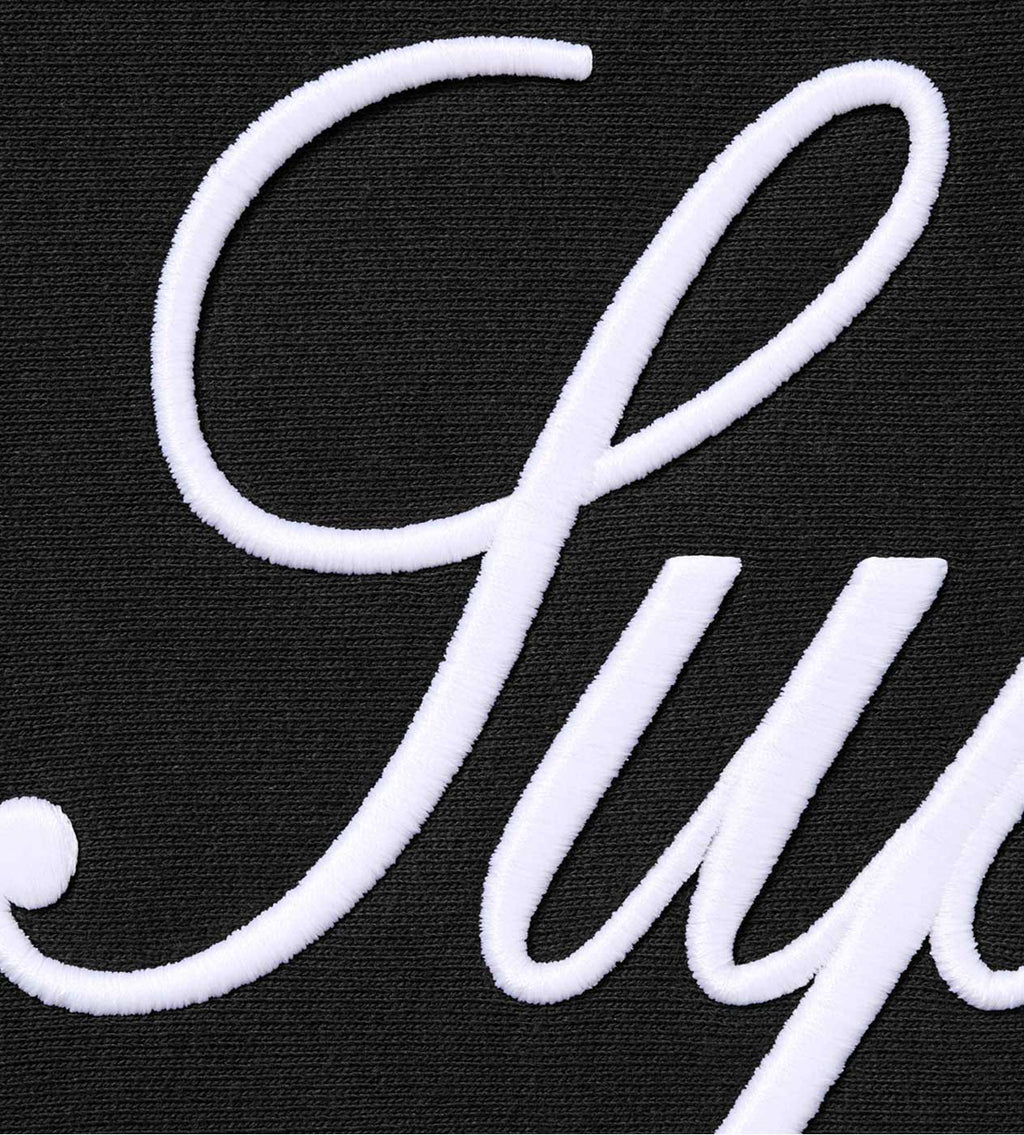Supreme Script Hoodie Black