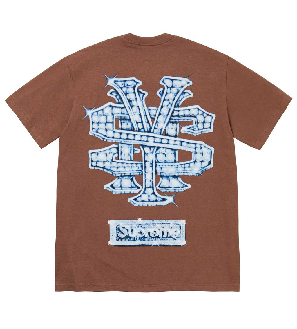 Supreme Snowman Tee Brown