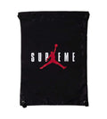 Supreme x Jordan Drawstring Bag Black