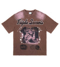 Triple Sevens All Star Tee Brown