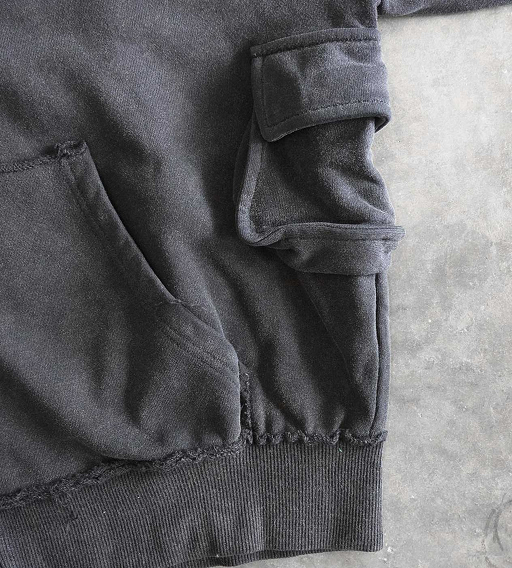 Triple Sevens Black Utility Zip Up