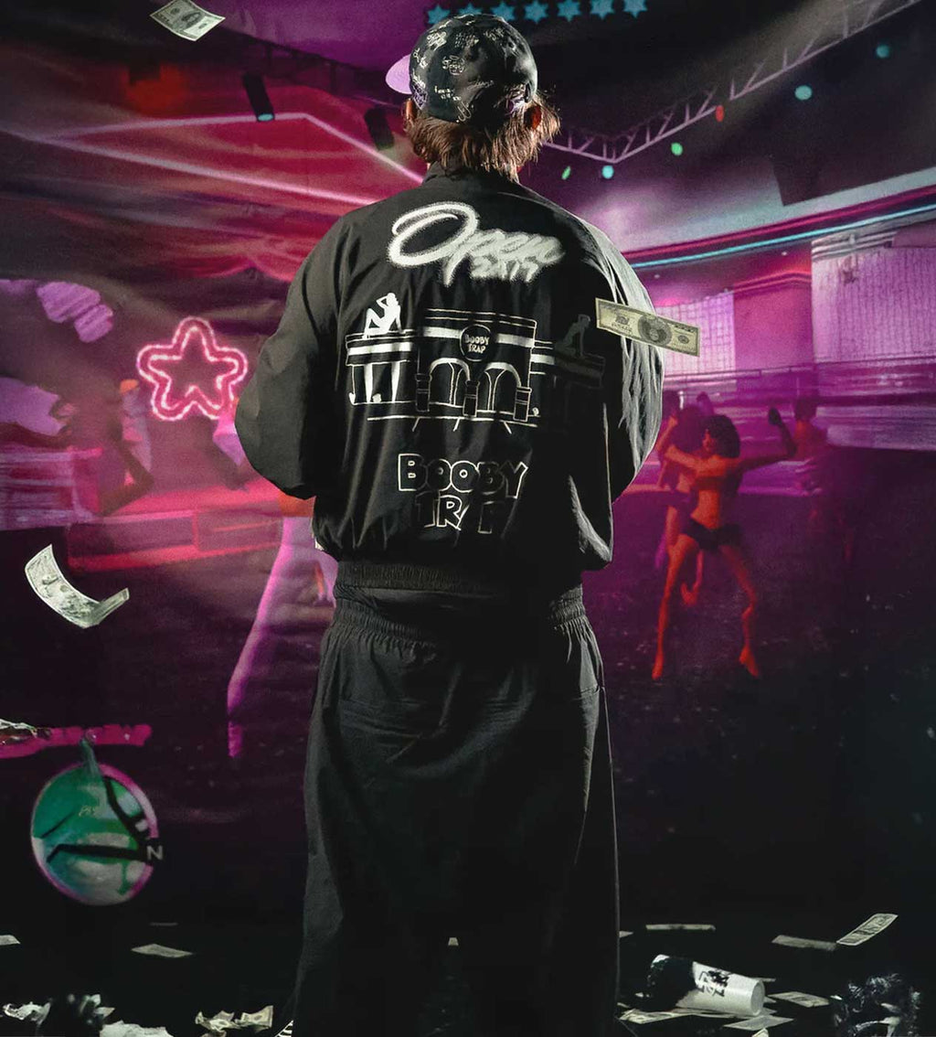 Triple Sevens Trap Nylon Jacket Black