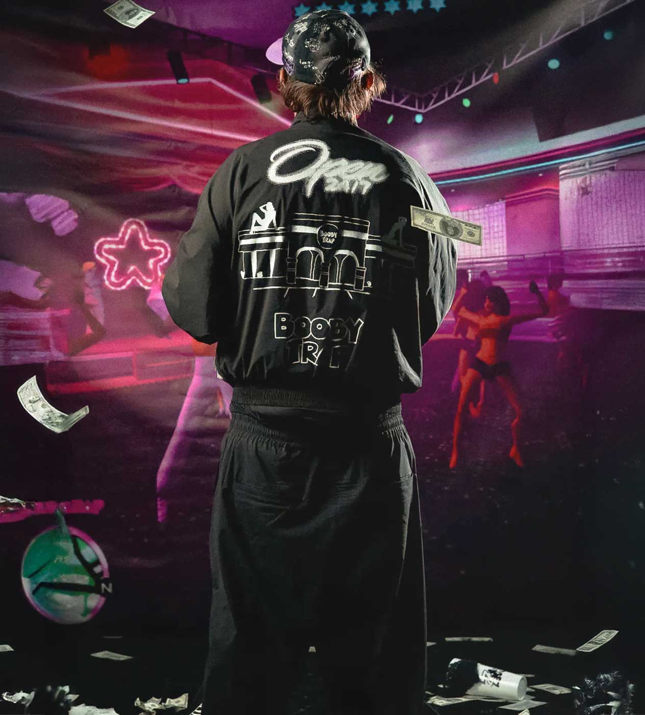 Triple Sevens Trap Nylon Jacket Black