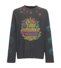 Triple Sevens Lucky Kiss L/S Tee Black